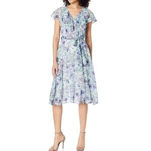 NWT Tommy Hilfiger Women's Capelet Midi Dress